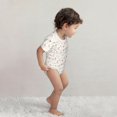 thumbnail image 4 of Yiaed Wildflower Watercolor Print Infant Climbing Short Sleeve Onesie One-Piece Baby Bodysuit Clothes 0-12 Months -3 Months, 4 of 6