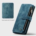 thumbnail image 3 of for Samsung Galaxy A13 5G 2021 Case, Wallet Case with Card Holder Kickstand Magnetic Zipper Pocket Lanyard Strap Wristlet,Leather Flip Case Wallet for Samsung Galaxy A13 5G 6.5 Inch,Blue, 3 of 6