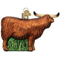 thumbnail image 2 of Old World Christmas Ornaments Highland Cow Glass Blown Ornaments for Christmas Tree, 2 of 4