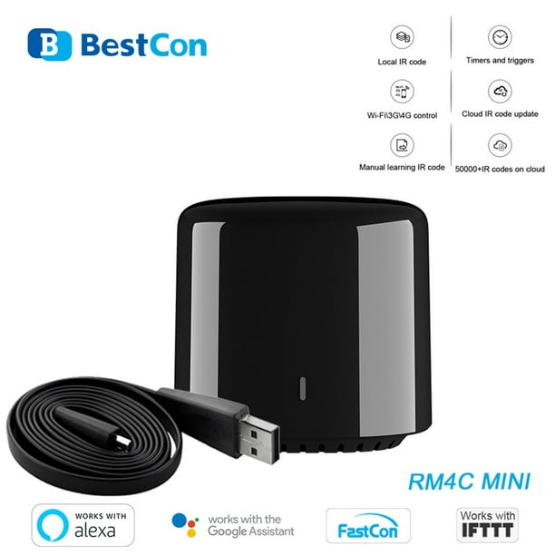 Xihbxyly Artículos Por Menos de 10 Dólares. Controlador Inalámbrico Wifi/Ir/4G para Automatización Del Hogar Inteligente Rm4C Mini Hot