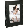 thumbnail image 2 of Malden International Designs 5x7 Black Bead with Wood Mat Picture Frame, 2 of 3