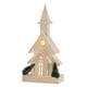 thumbnail image 3 of Casa navideña brillante Pueblo de nieve navideño Manualidades para casas Navidad brillante 19x40cm, 3 of 9