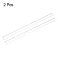 thumbnail image 4 of 2pcs Clear Rigid Tubing Pipe 13mm(1/2") ID x 17mm OD 305mm Plastic Polycarbonate Tube, 4 of 7