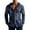 52#Navy, variant on JXMVOJ Men's All-Season Cotton-Linen Casual Hooded Long Sleeve Shirt with Pockets, Breathable Natural Fiber Design for Outdoor Daily Business Wear, Versatile Slim Fit Tops