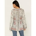 thumbnail image 4 of Johnny Was Women's Deliza Embroidered Silk Blouse - B18022B7 Medium  US, 4 of 4