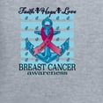 thumbnail image 6 of Wild Bobby Faith Hope Love Breast Cancer Awareness Anchor Breast Cancer Awareness Unisex Hoodie Sweatshirt, Heather Grey, Medium, 6 of 6