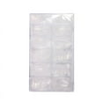 thumbnail image 2 of Fofosbeauty DIY 100pcs Press on False Nails Tips, Square Fake Nails, 100pcs Clear Manicure Square, 2 of 4
