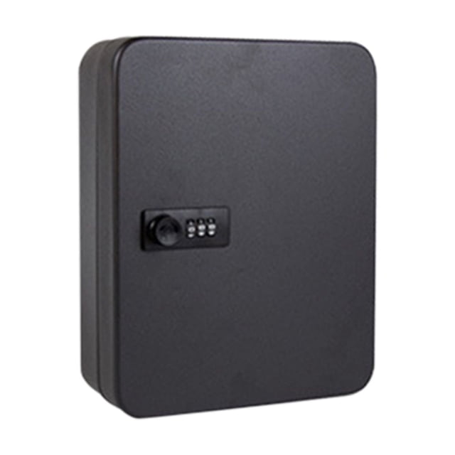 Wall Mounted Safe Box ,Modern With Lock Key Cabinet Security Box Storage Organizer Office Home Colorful Tags Metal Portable ,Easy Installation