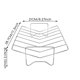 thumbnail image 3 of Outdoor Barbecue Stainless Steel Rack V-shaped Rack Suitable For Deep Fryer Barbecue Stalls, 3 of 9