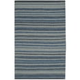 thumbnail image 3 of SAFAVIEH Striped Kilim STK421A Handwoven Blue Rug, 3 of 6