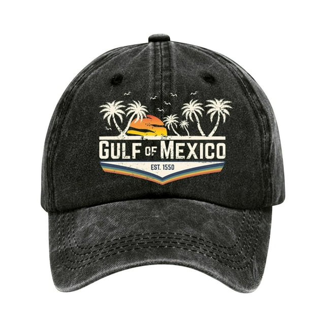 Visors Of Mexico Printed Casual Baseball Cap Retro Cap Polyester Duck Tongue Cap