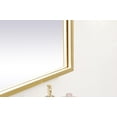 thumbnail image 5 of MRE62736BK-Elegant Decor-Pier - 36W LED Mirror with Adjustable Color Temperature In Modern Style-36 Inches Tall and 27 Inches Wide-Black Finish, 5 of 6