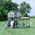 thumbnail image 1 of Backyard Discovery Whispering Point Swing Set, 1 of 9