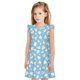 thumbnail image 1 of Balery Blue Popcorn Camisón de princesa para niñas, pijama de algodón con mangas abullonadas, suave y bonito.-X-Large, 1 of 6
