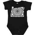 thumbnail image 3 of Inktastic Oregon Silhouette Mandala Boys or Girls Baby Bodysuit, 3 of 5