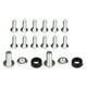 thumbnail image 5 of 4PCs Front Bumper Chin Spoiler Glossy Black Style Universal Front Bumper Chin Spoiler Splitter, 5 of 5