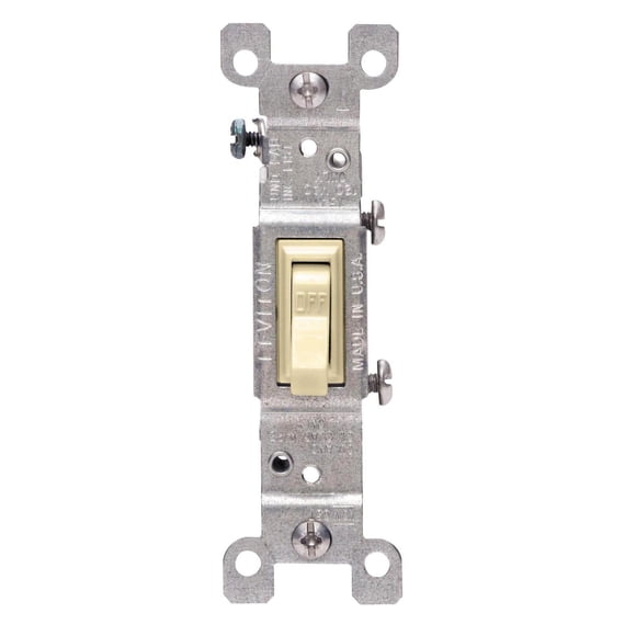 COOPER WIRING SWITCH QUIET1POL GRND IV (Pack of 1)