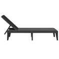 thumbnail image 3 of vidaXL Sun Lounger Anthracite 186x60x29 cm PP, 3 of 5