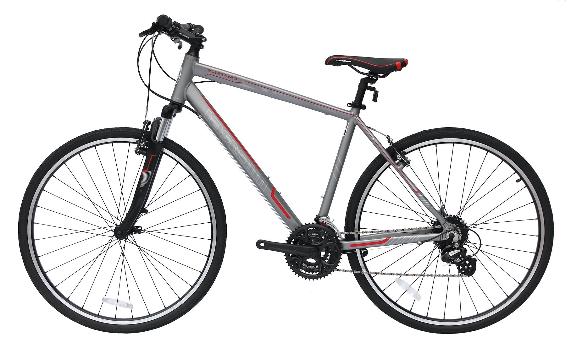 Wonder Wheels 26" Gray 8-Speed Mountain Bicycle