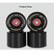 thumbnail image 4 of Strikate - Juego de 4 ruedas para longboard (60 mm, grandes y suaves), 4 of 5