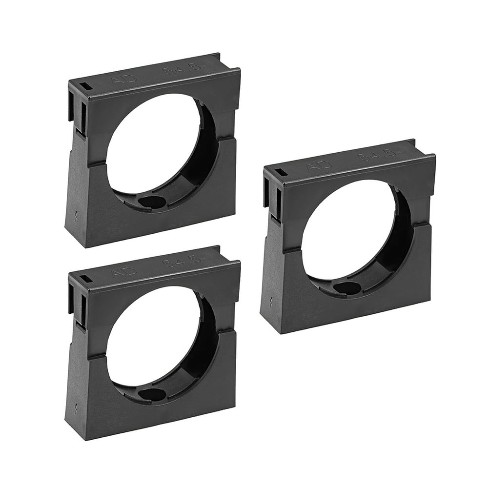 Uxcell AD54.5 Plastic Corrugated Tube Holder Mounting Bracket Pipe