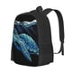 thumbnail image 1 of Fotbe Ocean Turtle Mochila para Hombre y Mujer - Tela Oxford 600D Resistente - Mochila Impermeable de Gran Capacidad para Escuela, Viajes y Senderismo, 1 of 6