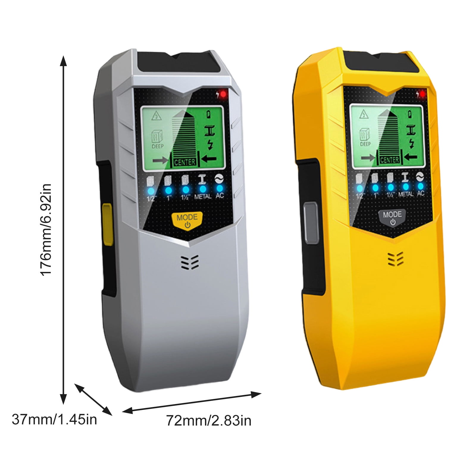 Wall Studs And Metal Detector Functional Wall Scanners with 5 Detection Modes for Accurate Studs and Metal Finding