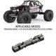 thumbnail image 3 of Junta de transmisión universal Bewildely para 1/10 Axial D90 Crawler negro, 3 of 6