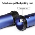 ShYlai 33.9 Inch Golf Ball Sucker Tool Metal Golf Ball Tube Collector