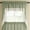 Sage, variant on Salem Kitchen Window Curtain w/ Lace Trim - 38" Swag Pair Sage