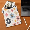 thumbnail image 5 of FORMRS A4 Clipboard Folder with Pen Holder Horizontal Foldable School Office Binder, Beige Retro Flower, 5 of 9