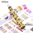 thumbnail image 1 of Badminton Racket Tennis Fishing Rod Sweat Band Anti-slip Grip Tape Shock Absorption Sweat Windings Over Bicycle Handle 1.1m yellow, 1 of 6
