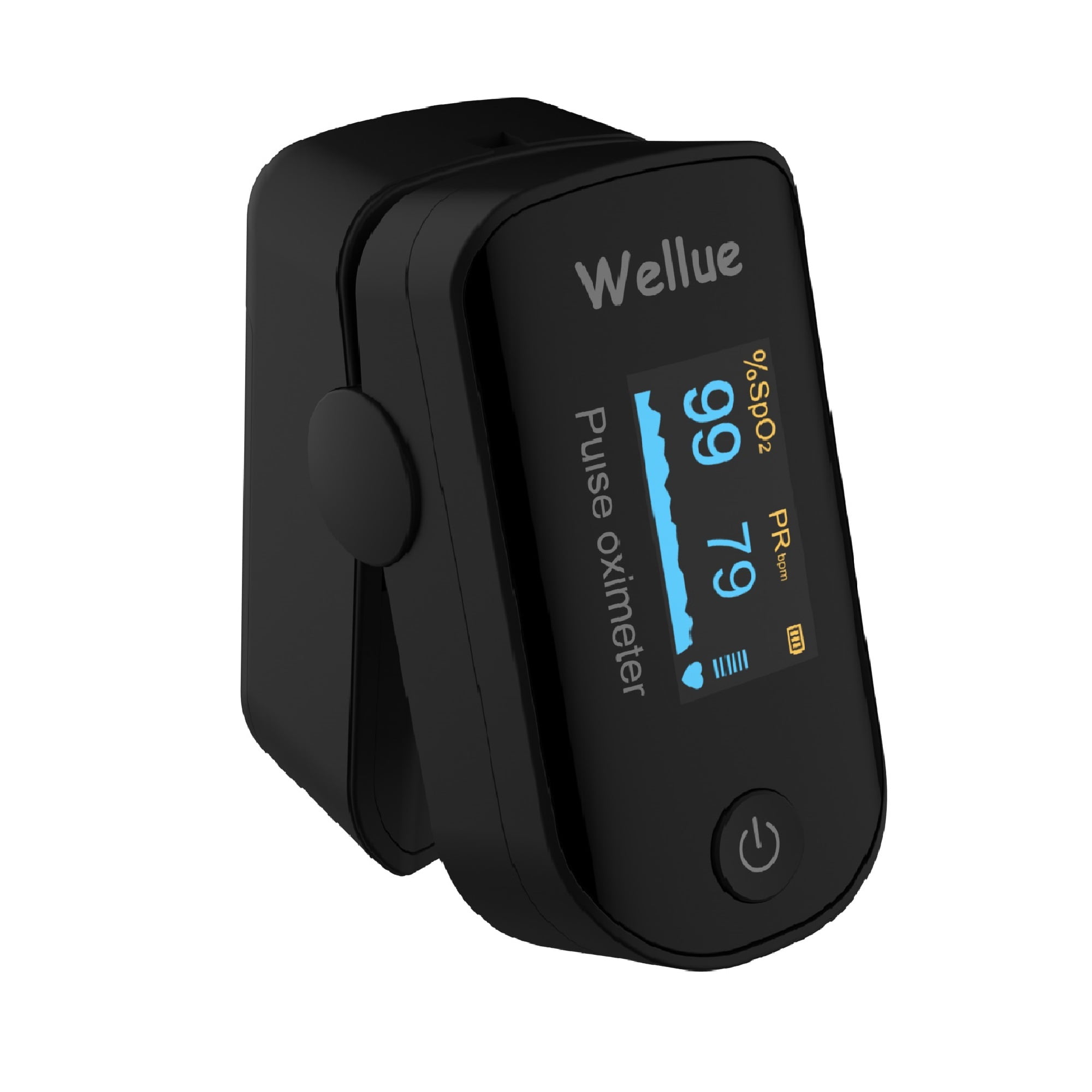 Wellue Bluetooth Pulse Oximeter Finger Oxygen Monitor with Free App