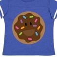 thumbnail image 4 of Inktastic Chocolate Doughnut Boys or Girls Toddler T-Shirt, 4 of 5