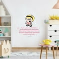 thumbnail image 2 of Fairy Tales Mandy Grim Life Quote Cartoon Quotes Decors Wall Sticker Art Design Decal for Girls Boys Kids Room Bedroom Nursery Kindergarten Home Decor Stickers Wall Art Vinyl Decoration (30x30 inch), 2 of 2