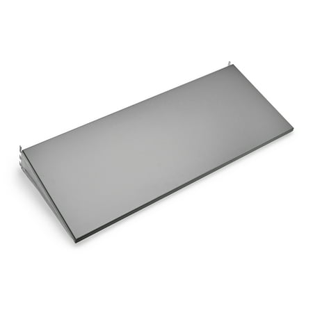 Triton Products® Heavy Duty Solid Shelf, Steel, Gray
