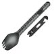 thumbnail image 1 of Gerber Gear Gerber Devour Herramienta para comer campamento con tenedor múltiple Onyx [31-003418], 1 of 1