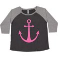 thumbnail image 3 of Inktastic Anchor Nautical Pink Women's Plus Size T-Shirt, 3 of 5