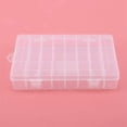 thumbnail image 2 of Boîte de Rangement Compartimentée pour Artisanat, Organisateur de Perles Transparent Ajustable pour Fabrication de Bijoux, 24 Compartiments, 2 of 5