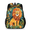 Blue, variant on Jiaoprinted Adult Bullseye Tie-Dye Backpack, Casual Daypack with Adjustable Shoulder Straps, Spiral Visual Laptop Backpack for Work Travel Outdoor