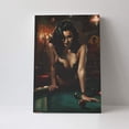 thumbnail image 4 of 16x24 inch Enchanting Billiards Table Woman Oil Paintings On Canvas,Funny Billiards Arena Canvas Wall Decor Painting,Modern Art Billiards Table Woman Poster Prints,For Billiards Lovers Gifts, 4 of 6