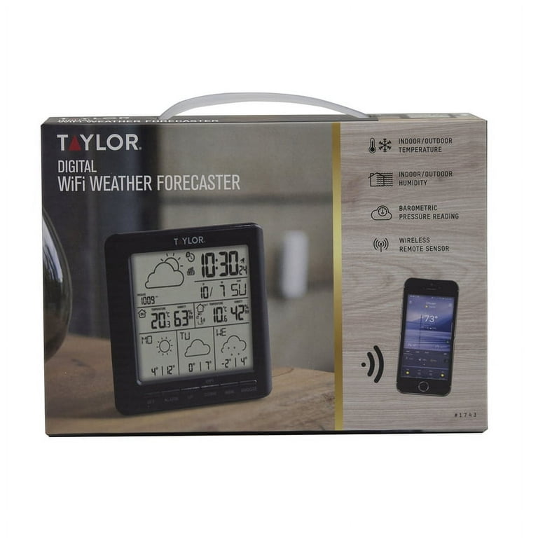 20-In-1 Wi-Fi Weather Station with Digital Display for Temperature