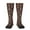 2 Black-2, variant on coffee mug cup Knee Socks, High Socks Long Stretchy Sock Women Knee High Stocking, Long Socks for Women