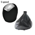 thumbnail image 1 of Yimiti Leather Gear Shift Knob Gaiter Boot For Iveco For Daily V Vi 2008-2017 Black-5 Speed, 1 of 8