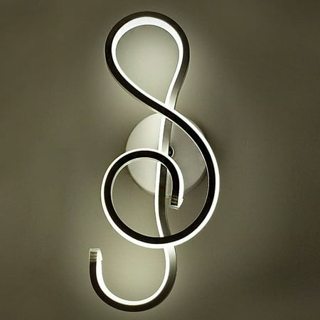 

Ycolew Kitchen Gadgets Cooker Modern LED 22W Wall Light Music Note Walkway Bedside Wall Lamp Fixture US Home & Kitchen Clearance