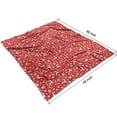 thumbnail image 4 of Red Christmas Deer and Snowflake Pattern Blanket,Comfortable Soft Lamb Wool Throw Blanket,All Season,Warm Lightweight Blankets for Sofa Bed Couch Living Room Chair,50"x60", 4 of 4