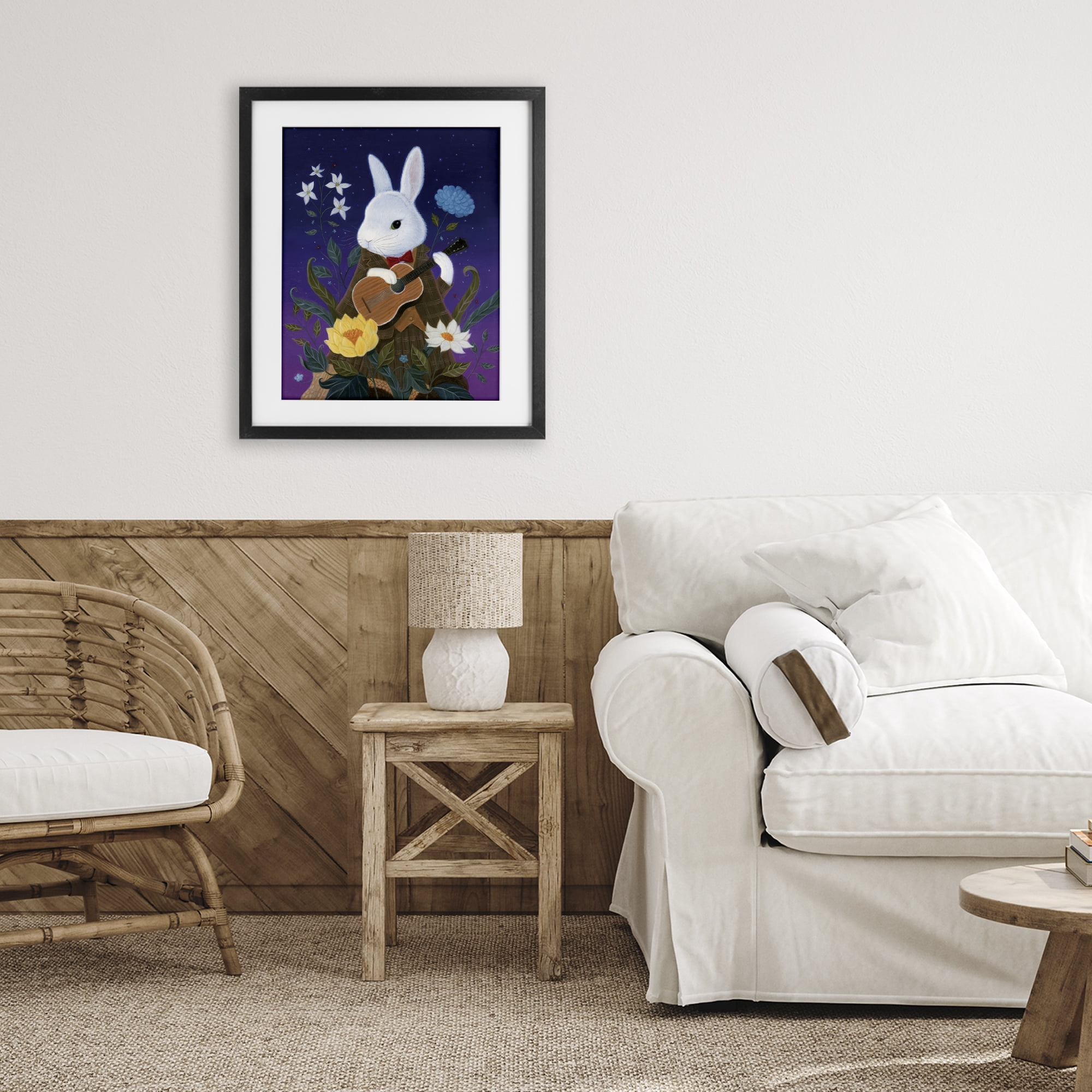 Stupell Industries Maria Von Carrot Black Framed Print Under Glass, design by Gina Matarazzo