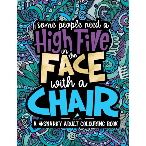 Libro para colorear para adultos Snarky Grey & Gold Publishing