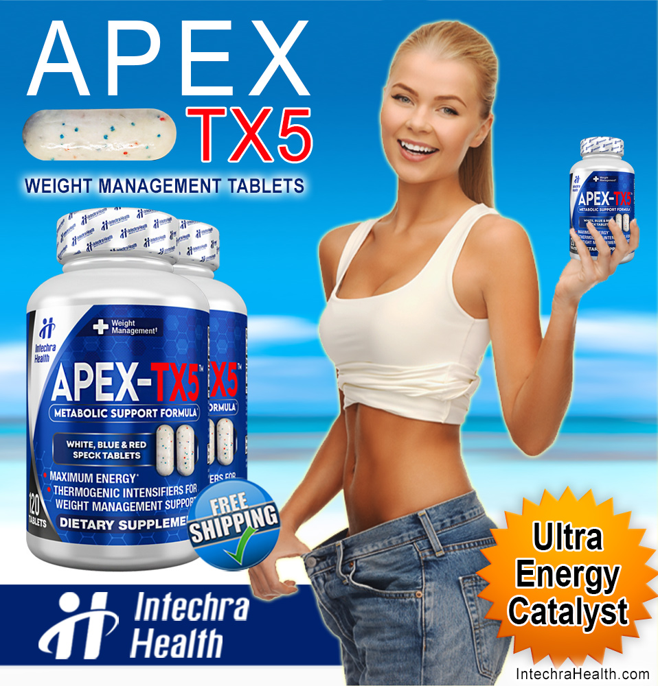 APEX-TX5 Diet Pills - Weight Management & Energy Support, 120 Tablets Per Bottle - image 7 of 7