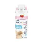 Nestle Novasource Renal Nutritionally Complete Formula Strawberry 8 oz Carton